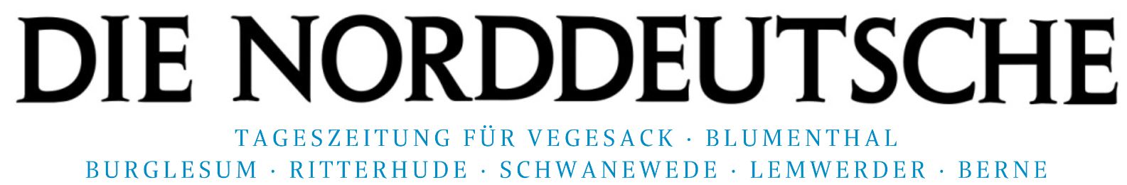 Logo der Zeitung Die Norddeutsche